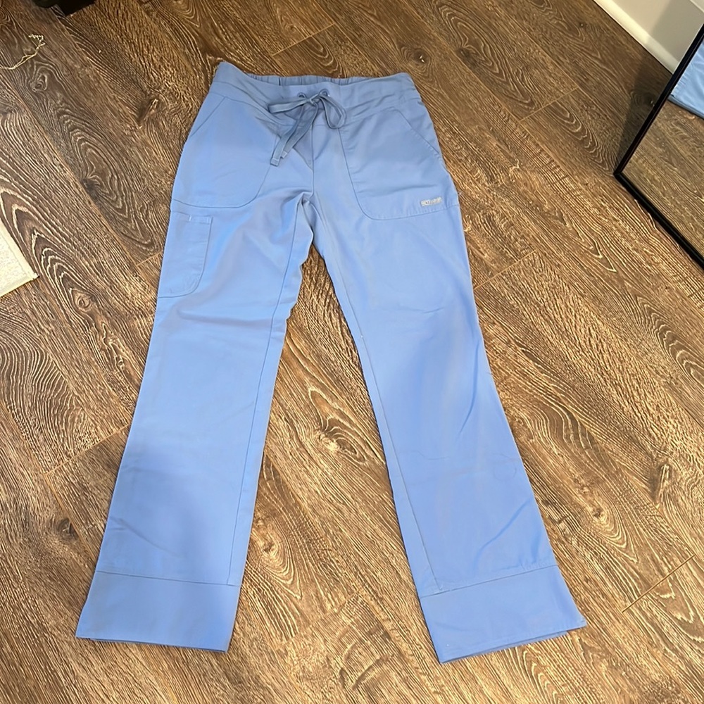 Greys Anatomy flare scrub pants